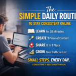 The Simple Daily Routine That Helps Beginners Stay Consistent Online