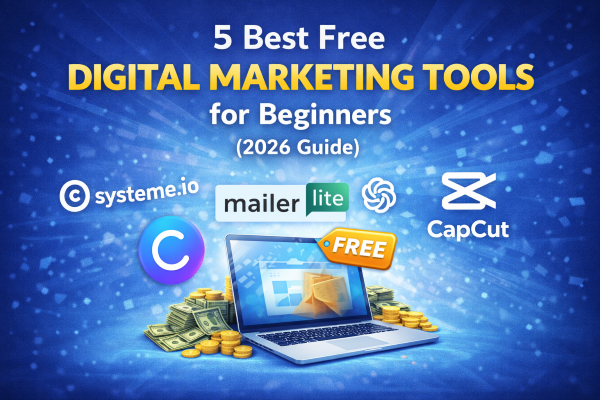 5 Best Free Digital Marketing Tools for Beginners