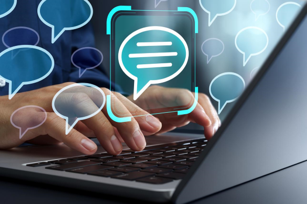 Social media content going viral with rapid engagement growth