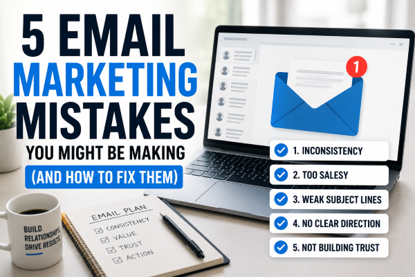 5 Email Marketing Mistakes You Might Be Making