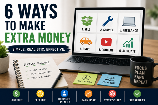 Make Extra Money 6 Fail-Safe Ways to Increase Your Income